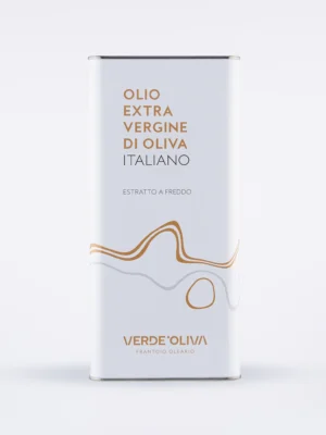 Olio Extravergine di Oliva Cultivar Coratina – Lattina da 5 lt