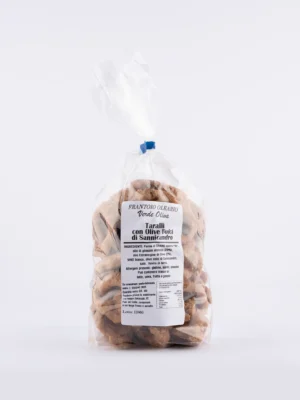Taralli Caserecci alle Olive Dolci Nere – 300 gr